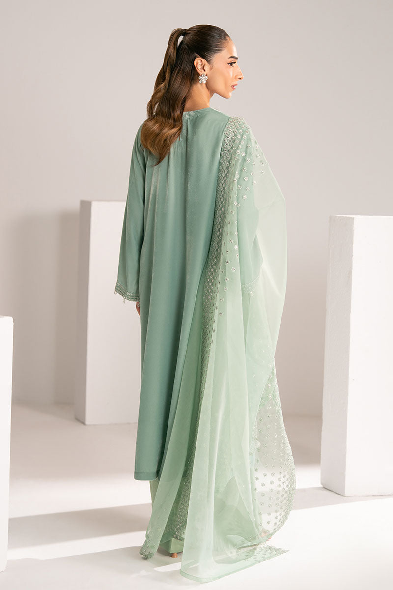 Cross Stitch | Exclusive Pret | Mint Veil-2PC (Shirt & Dupatta)-6
