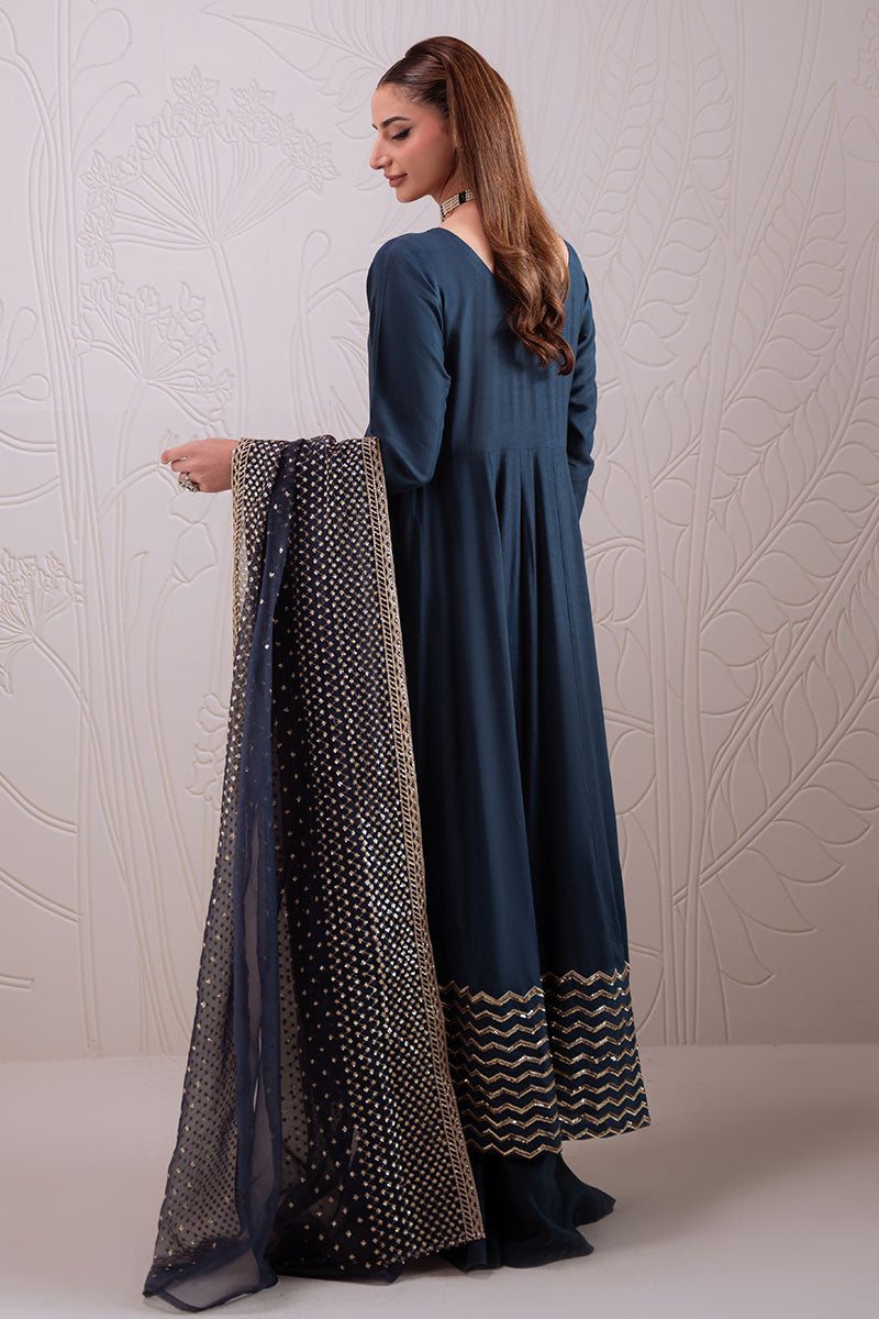 Cross Stitch | Luxury Pret | Celestial Spark-3PC (Shirt, Trouser & Dupatta)-6