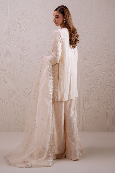Cross Stitch | Luxury Pret | Sunset Blush-3PC (Shirt, Trouser & Dupatta)