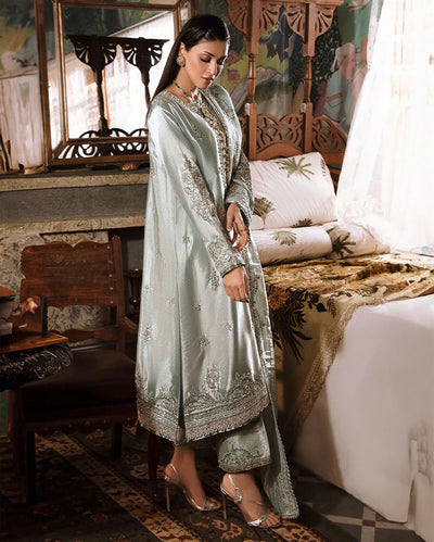 Mushq | Sunehri Lama Silk | Heer