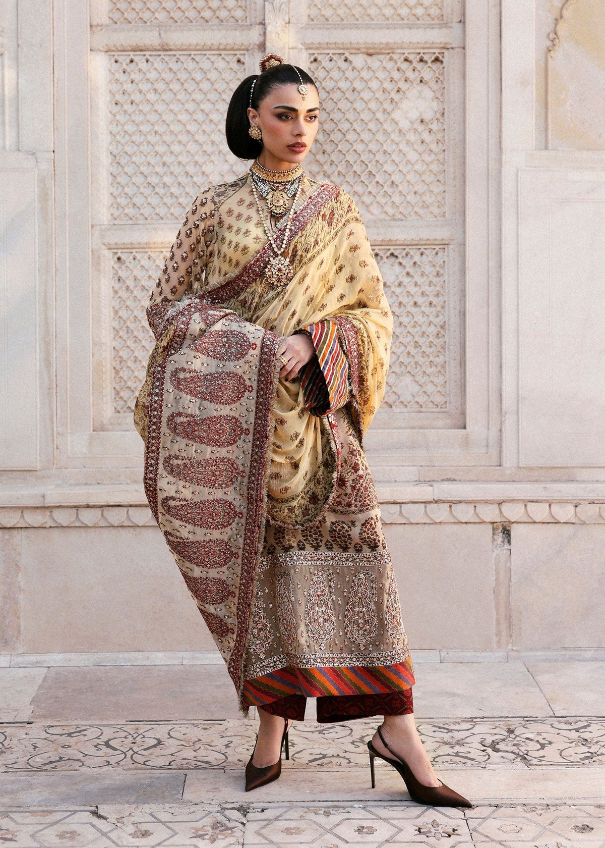 Hussain Rehar | Luxury Pret AW 25 | Marigale, image 3