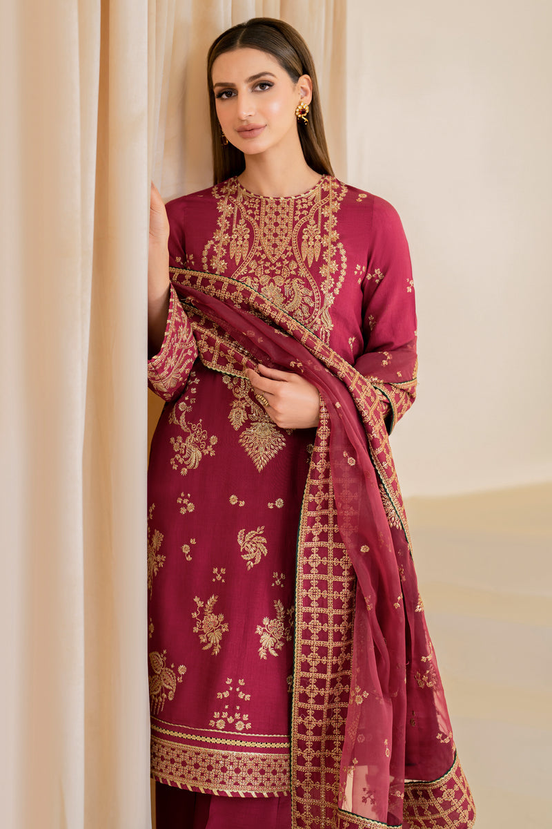 Jazmin | Formals Collection | Raw Silk UR-7022 -  Jazmin Formal - Original Designer Dress - House of Maryam