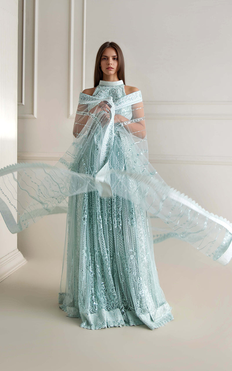 Threads and Motifs | Formal Dresses 25 | Net Embroidered Maxi-4