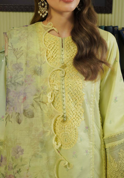 Zarqash | Tresor Luxury Lawn 24 | ZQT 008 PRIMROSE -  Zarqash Luxury - Original Designer Dress - House of Maryam
