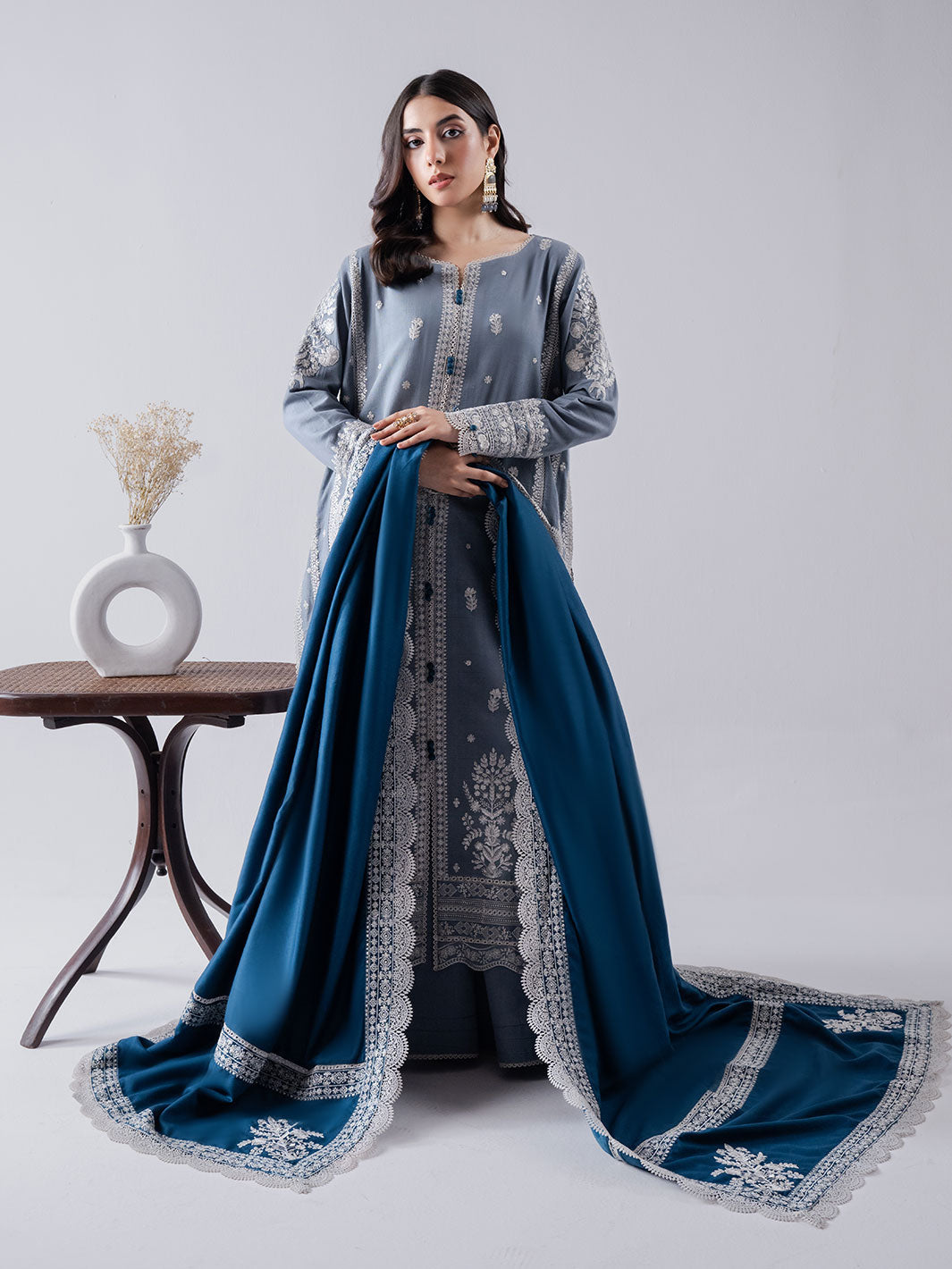 Faiza Faisal | Winter Edit 2024 | ELAAF -  Faiza Faisal Ladies Clothes - Original Designer Dress - House of Maryam