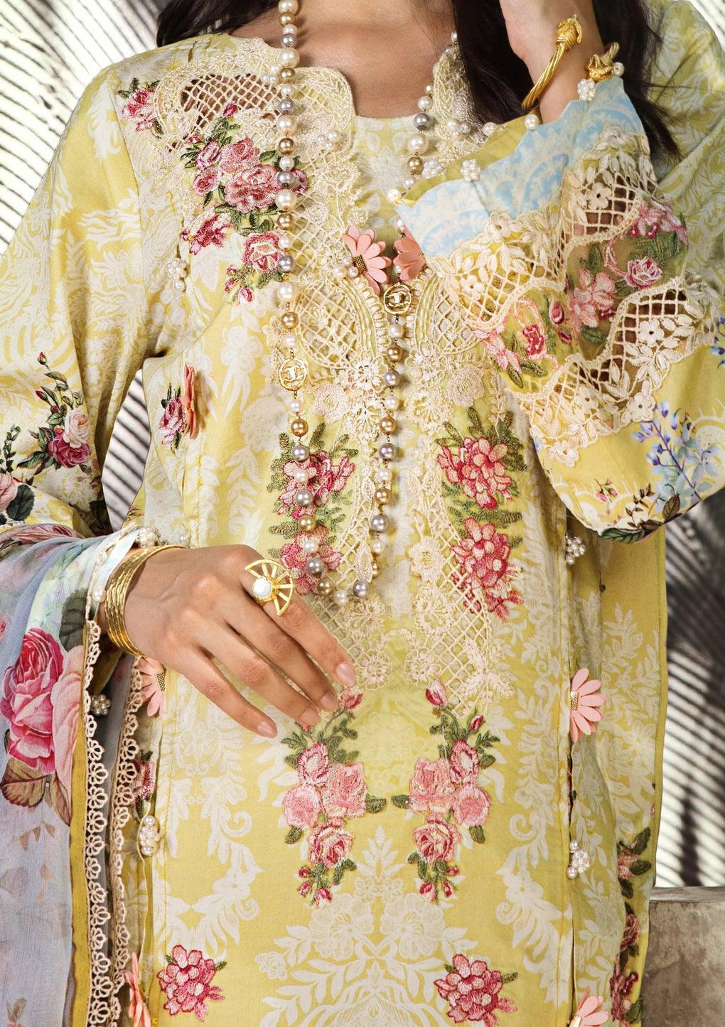 Elaf Premium | Luxury Lawn | Pixie Dust 02A, image 3