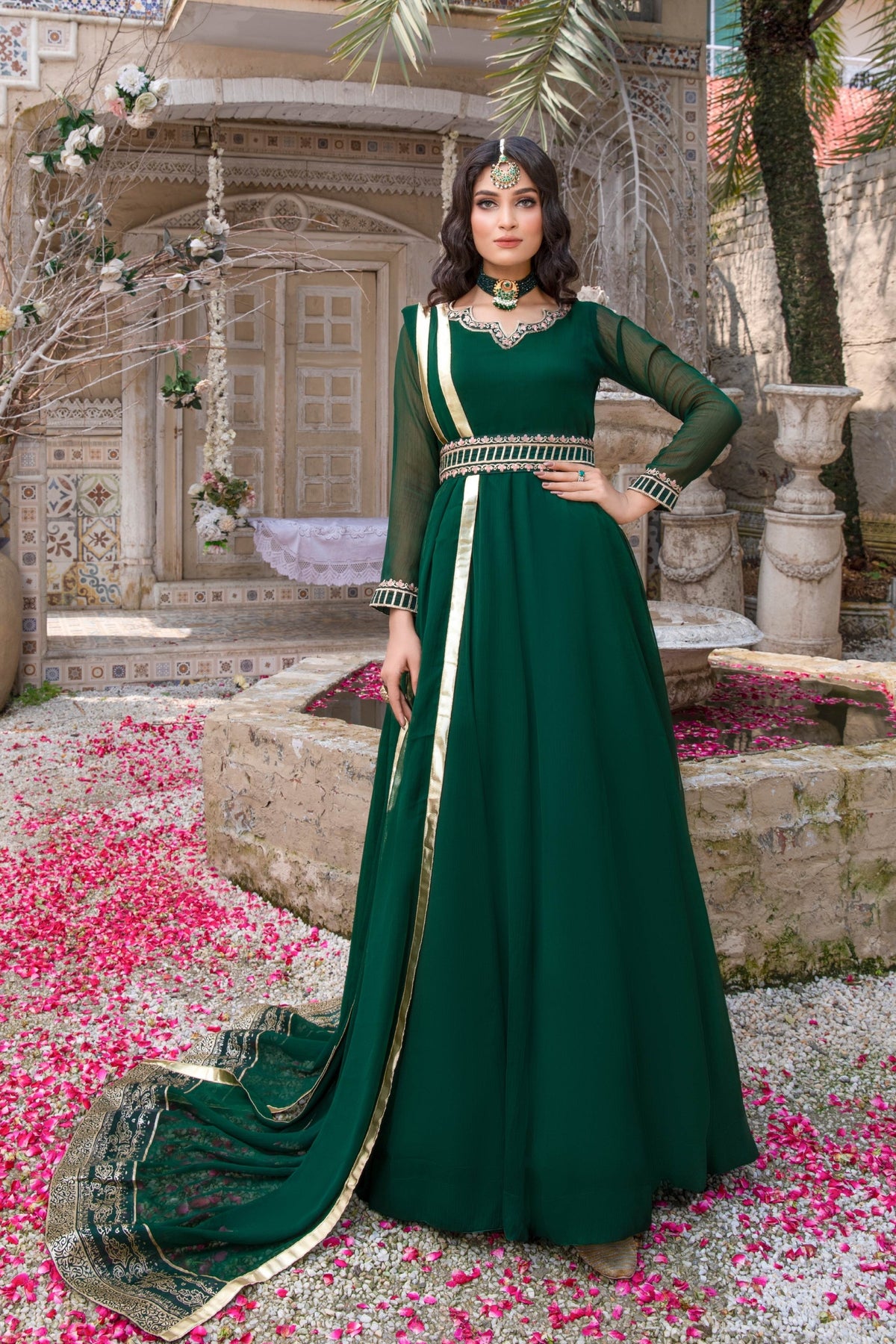 Hania & Umaimaz | Festive Collection | Anmol -  Hania & Umaima  - Original Designer Dress - House of Maryam