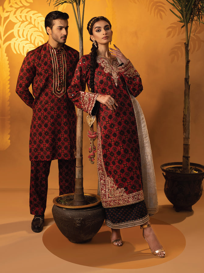 Faiza Faisal | Signature Pret Eid Edit |Carina -  Faiza Faisal Luxury - Original Designer Dress - House of Maryam