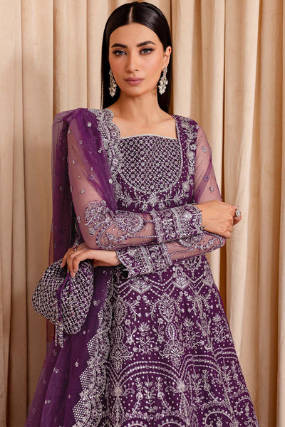 Farasha | Lumiere Formals | Plum Passion -  Farasha Bridal - Original Designer Dress - House of Maryam