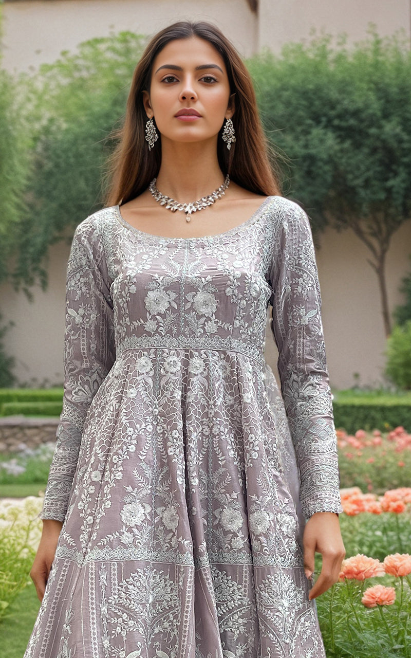 Threads and Motifs | Formal Dresses 25 | Embroidered Maxi -  Threads and Motifs Ladies Clothes - Original Designer Dress - House of Maryam