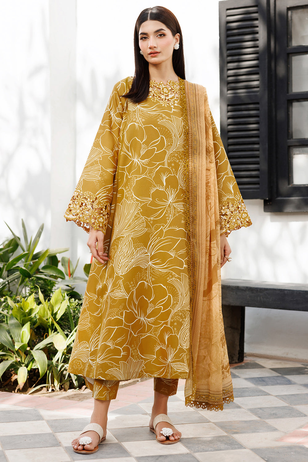 Farasha | Printed Essentials | Dune Aura -  Farasha Ladies Clothes - Original Designer Dress - House of Maryam