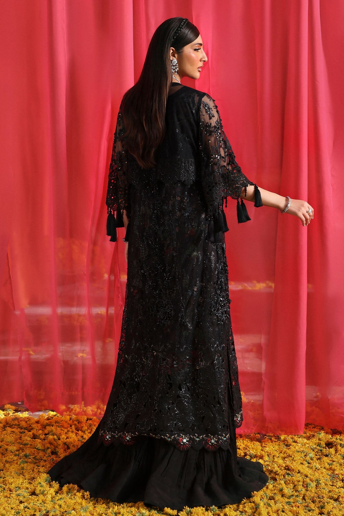 Nureh | Jhoomro 25' | NL-87 Fayra -  Nureh jhoomro 25 - Original Designer Dress - House of Maryam
