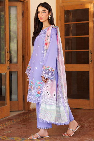 Farasha | Summer Weaves Embroidered Lawn | Lavender Dew -  Farasha Ladies Clothes - Original Designer Dress - House of Maryam