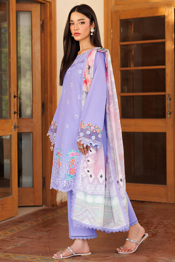 Farasha | Summer Weaves Embroidered Lawn | Lavender Dew -  Farasha Ladies Clothes - Original Designer Dress - House of Maryam