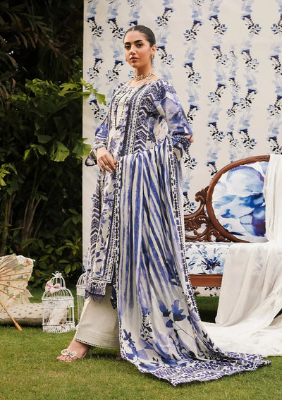Elaf Premium | Printed Collection 24 | EEP-07A - Shadow Sisters -  Elaf Premium Casuals - Original Designer Dress - House of Maryam