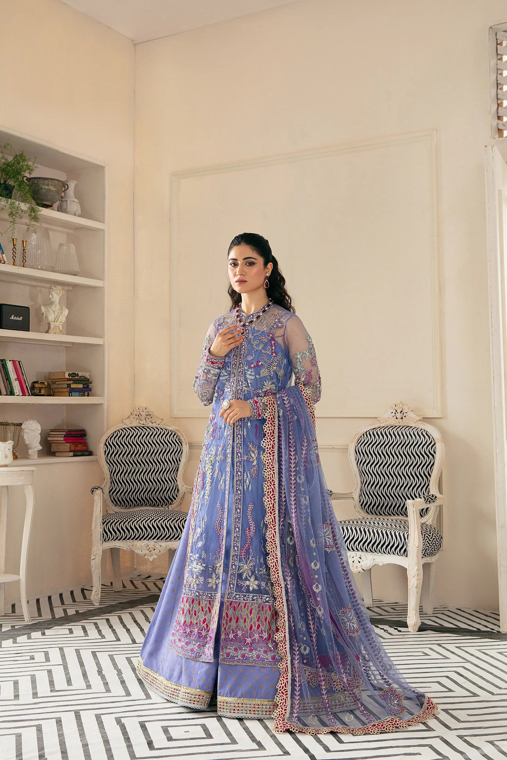 Ezra | Wedding Collection | Afrozeh by Designer Ezra - House of Maryam - Pakistani Designer Ethnic Wear in {{ shop.shopifyCountryName }}