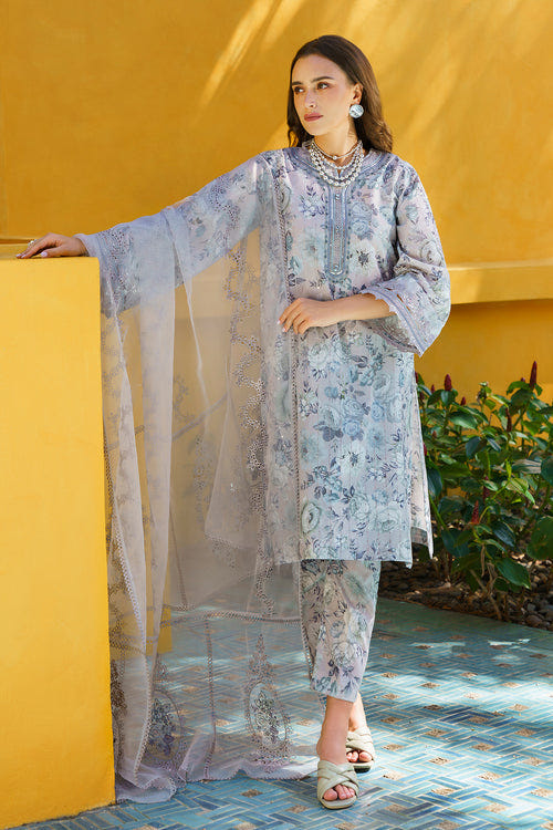 Baroque | Luxury Pret 24 | LAWN UF-580 -  Baroque Luxury - Original Designer Dress - House of Maryam