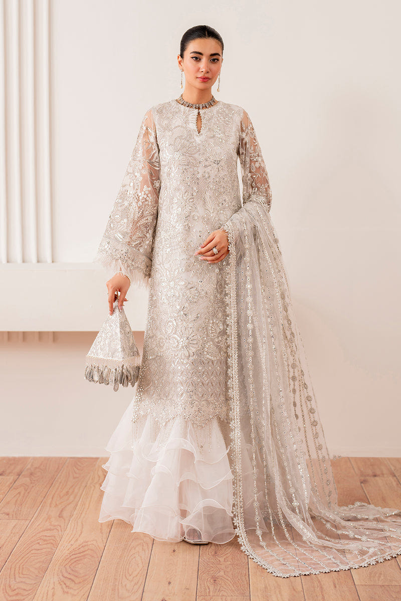 Baroque | Formal Collection | NET UF-703 -  Baroque Ladies Clothes - Original Designer Dress - House of Maryam
