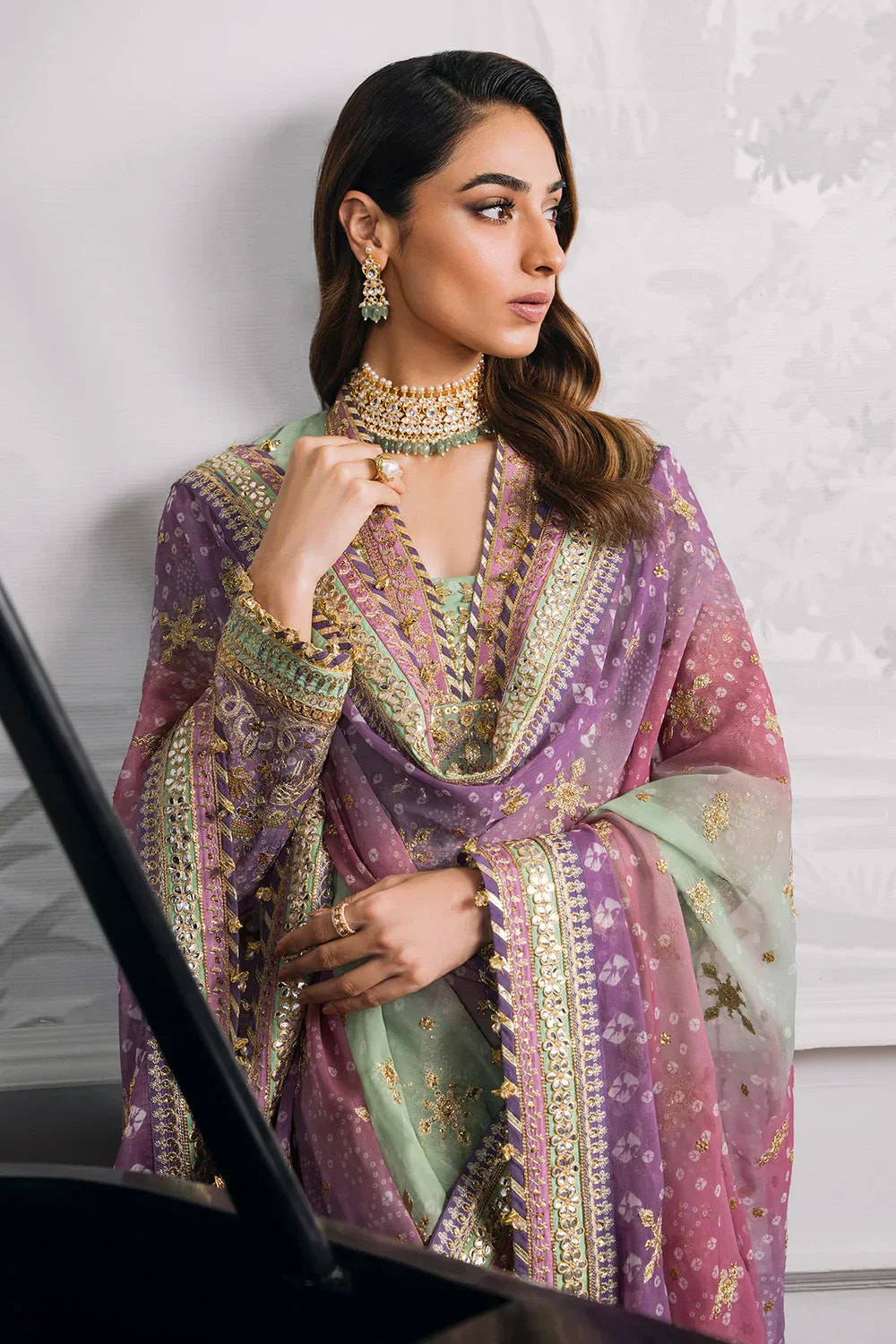 Baroque | Chantelle Embroidered Collection | CH12-08 -  Baroque Bridal - Original Designer Dress - House of Maryam