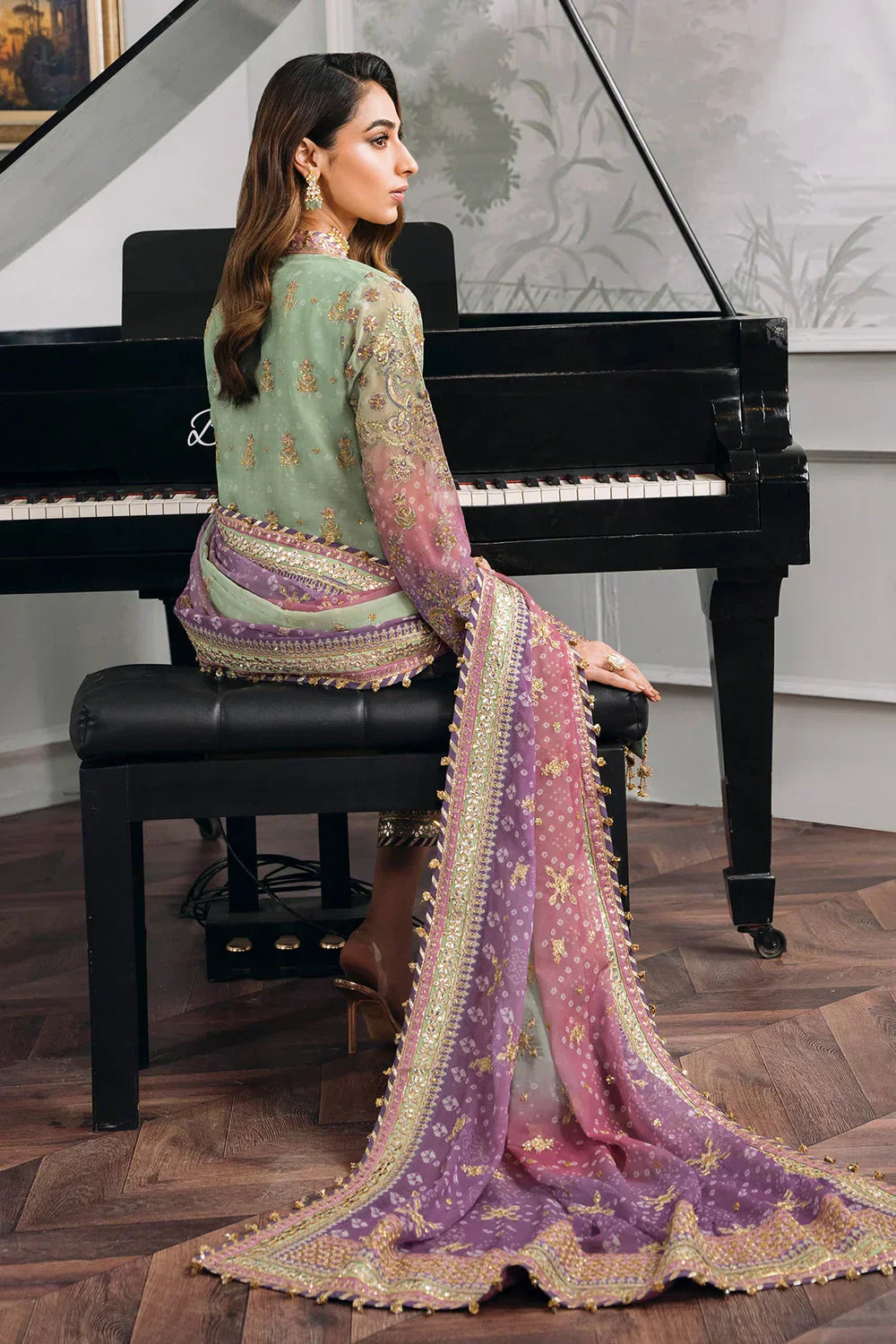 Baroque | Chantelle Embroidered Collection | CH12-08 -  Baroque Bridal - Original Designer Dress - House of Maryam