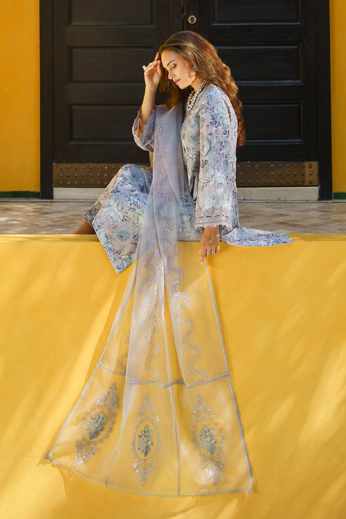 Baroque | Luxury Pret 24 | LAWN UF-580 -  Baroque Luxury - Original Designer Dress - House of Maryam