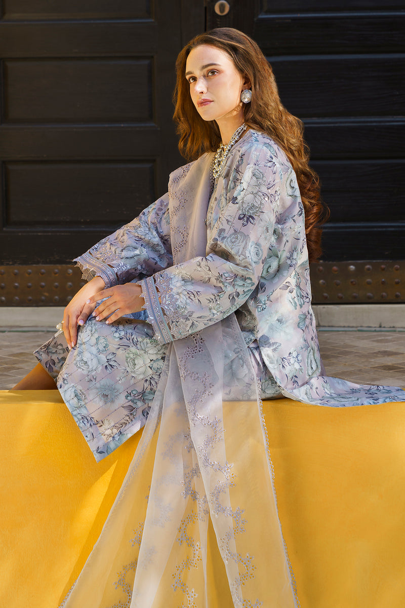 Baroque | Luxury Pret 24 | LAWN UF-580 -  Baroque Luxury - Original Designer Dress - House of Maryam