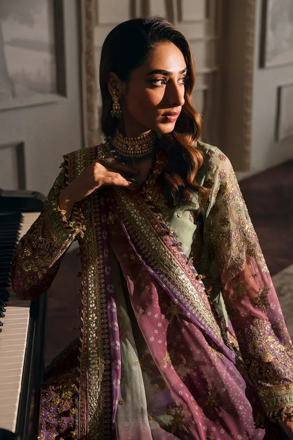 Baroque | Chantelle Embroidered Collection | CH12-08 -  Baroque Bridal - Original Designer Dress - House of Maryam
