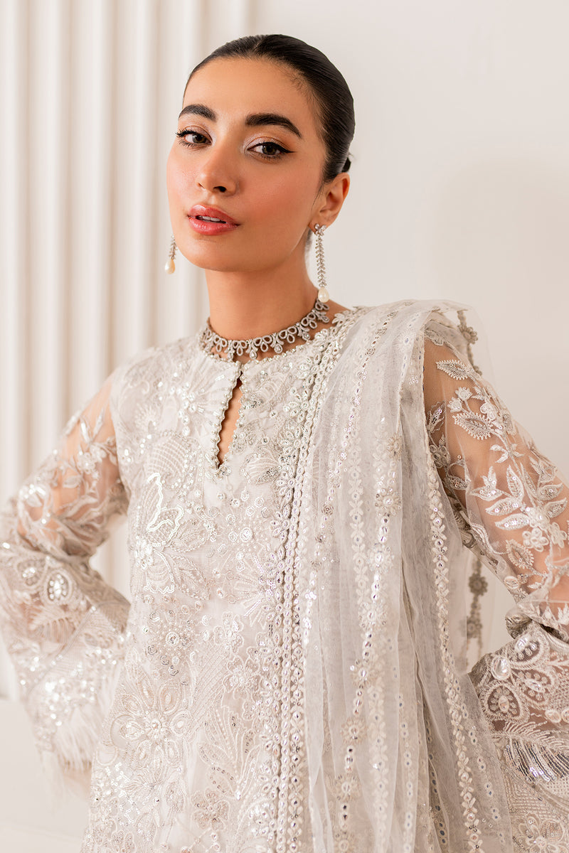 Baroque | Formal Collection | NET UF-703 -  Baroque Ladies Clothes - Original Designer Dress - House of Maryam