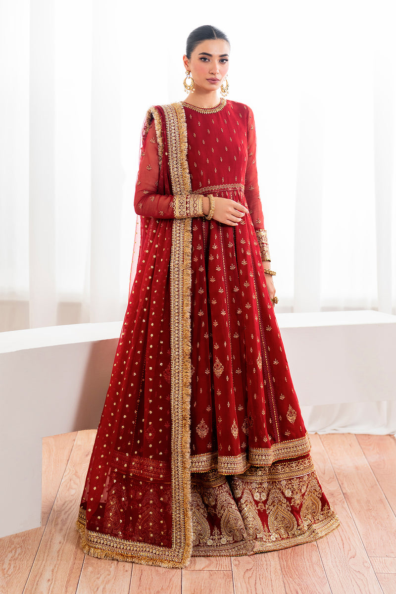 Baroque | Formal Collection | CHIFFON UF-688 -  Baroque Ladies Clothes - Original Designer Dress - House of Maryam