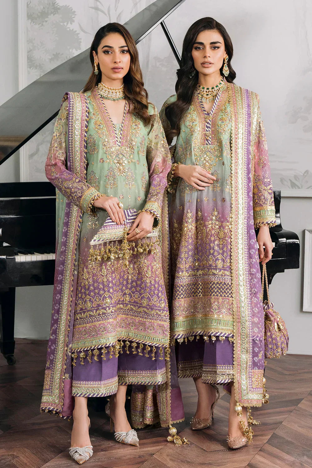 Baroque | Chantelle Embroidered Collection | CH12-08 -  Baroque Bridal - Original Designer Dress - House of Maryam