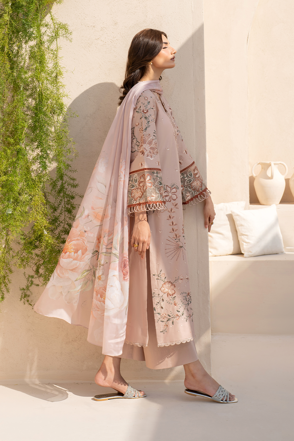 Iznik | Festive Lawn 25 | EFL-02 -  Iznik Ladies Clothes -  House of Maryam