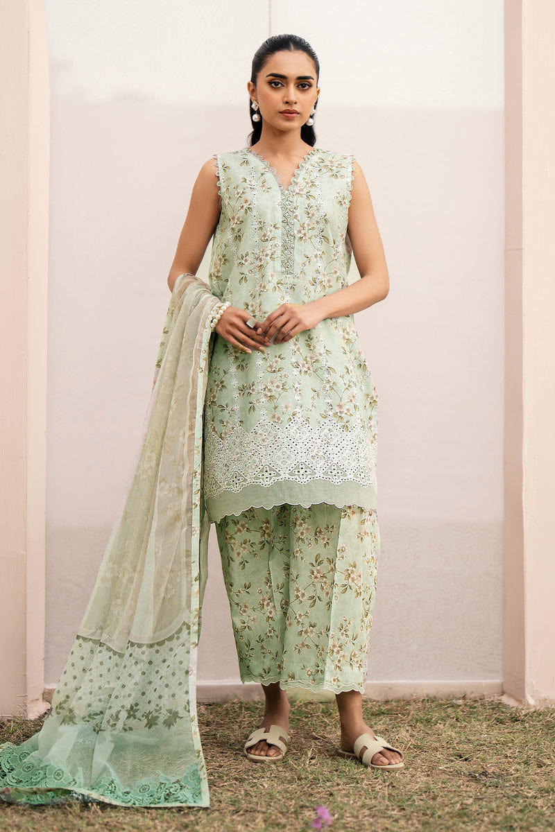 Baroque | Luxury Pret 24 | LAWN UF-609 -  Baroque Luxury - Original Designer Dress - House of Maryam