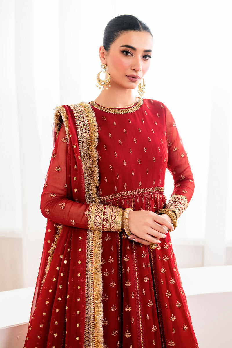 Baroque | Formal Collection | CHIFFON UF-688 -  Baroque Ladies Clothes - Original Designer Dress - House of Maryam