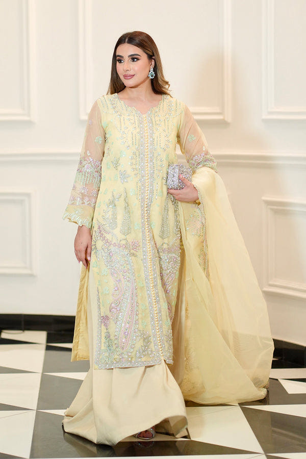 Maryum N Maria | Amani Formals | AURY - MW40117 -  Maryum N Maria Ladies Clothes - Original Designer Dress - House of Maryam