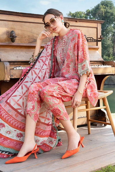 Maria B | M Prints 25 | MPT-2513-A -  Maria B Ladies Clothes - Original Designer Dress - House of Maryam