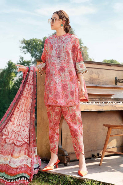 Maria B | M Prints 25 | MPT-2513-A -  Maria B Ladies Clothes - Original Designer Dress - House of Maryam