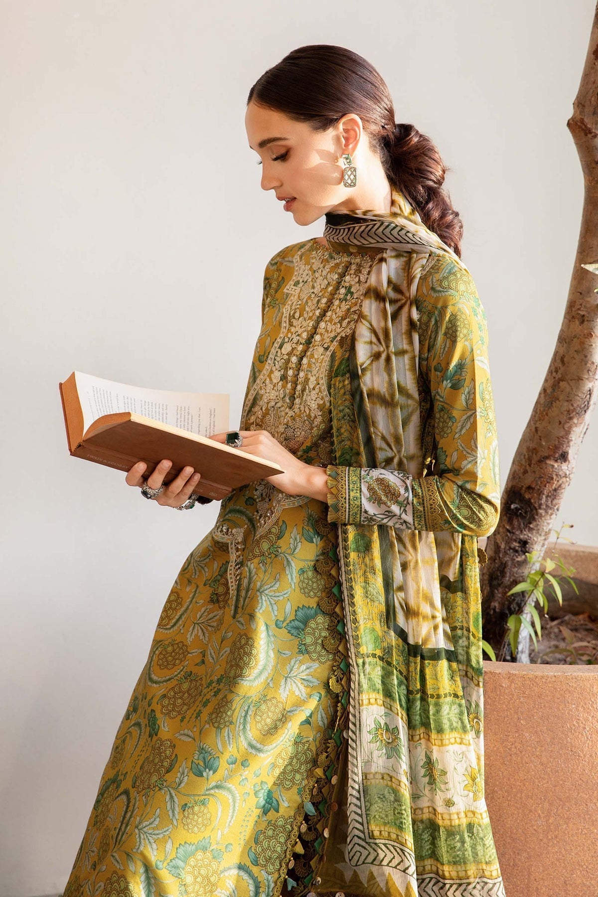 Maria B | M Prints 25 | MPT-2513-B -  Maria B Ladies Clothes - Original Designer Dress - House of Maryam