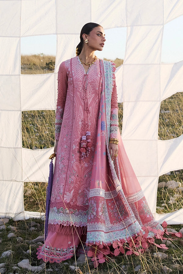 Suffuse Kesira pink embroidered lawn suit, photo 2