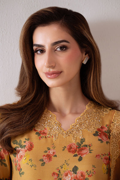 Cross Stitch | Exclusive Pret | Canary Charm-2 PC (Shirt & Dupatta)