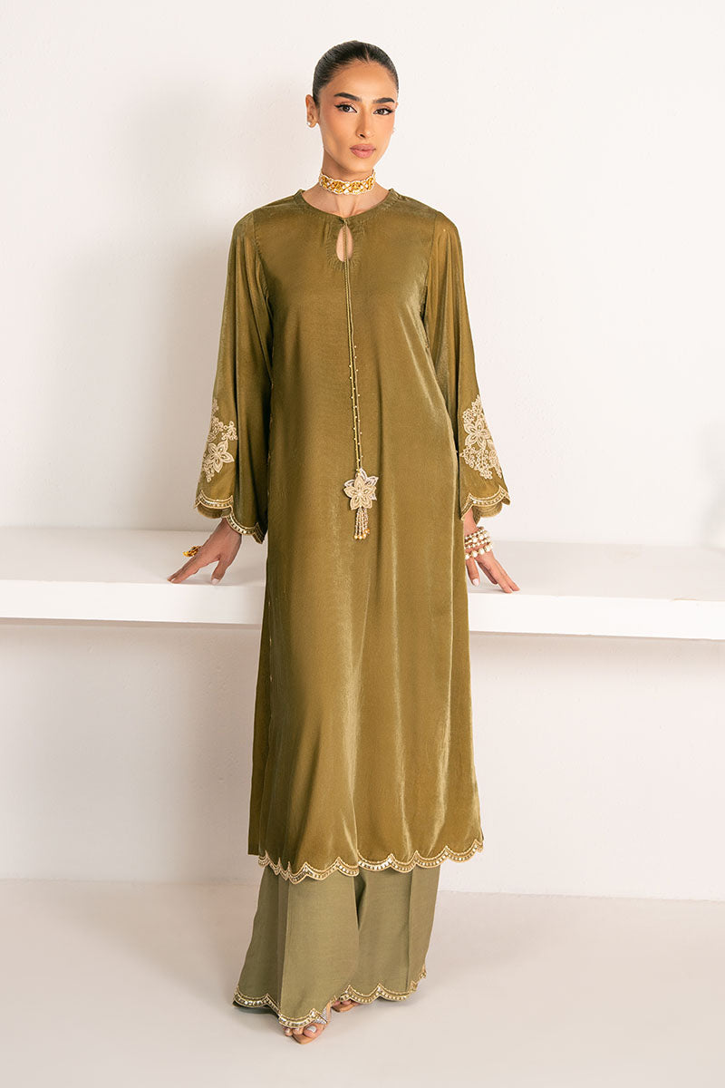 Cross Stitch | Exclusive Pret | Dusken Muse-2PC (Shirt & Trouser)-6