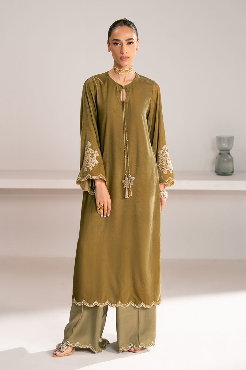 Cross Stitch | Exclusive Pret | Dusken Muse-2PC (Shirt & Trouser)-1