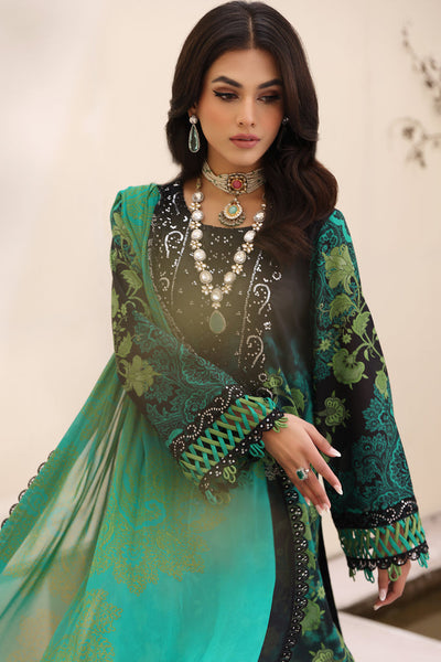 Charizma | Naranji Embroidered Lawn 24 | CN4-007 -  Charizma Luxury - Original Designer Dress - House of Maryam