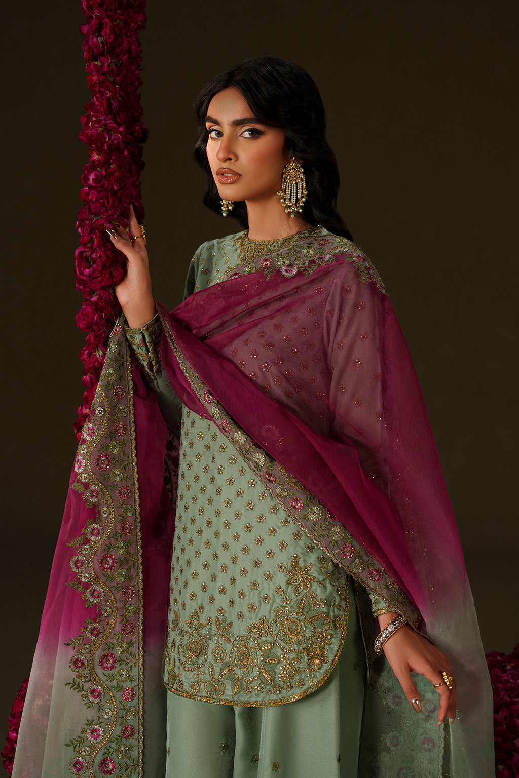 Iznik | Velvet 25 | IV-73 Embroidered Velvet, image 8
