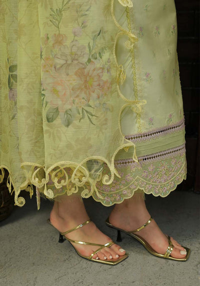 Zarqash | Tresor Luxury Lawn 24 | ZQT 008 PRIMROSE -  Zarqash Luxury - Original Designer Dress - House of Maryam