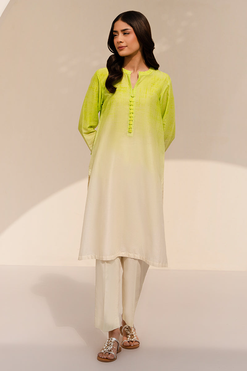 Cross Stitch | Exclusive Pret | Lime Aura-2 Piece (Shirt & Trouser), image 3
