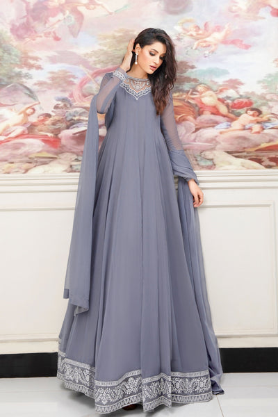 Hania & Umaimaz | Festive Collection | Surmai -  Hania & Umaima  - Original Designer Dress - House of Maryam