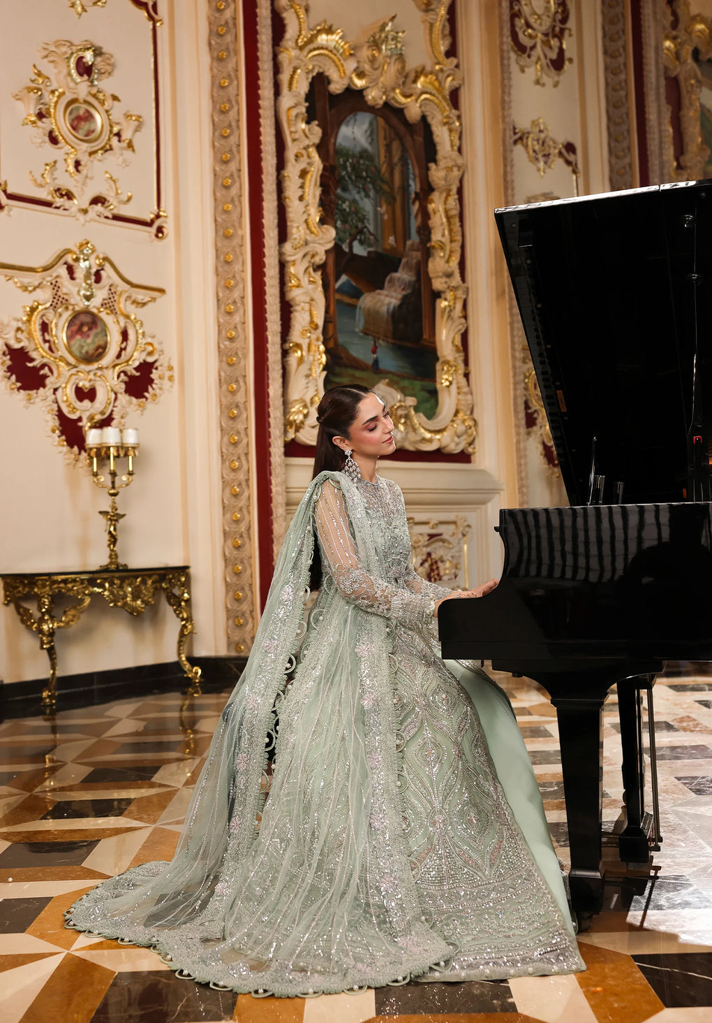 Elaf Premium | Stardom Formal Handwork 25 | ESH-10 DIANA -  Elaf Premium Ladies Clothes - Original Designer Dress - House of Maryam