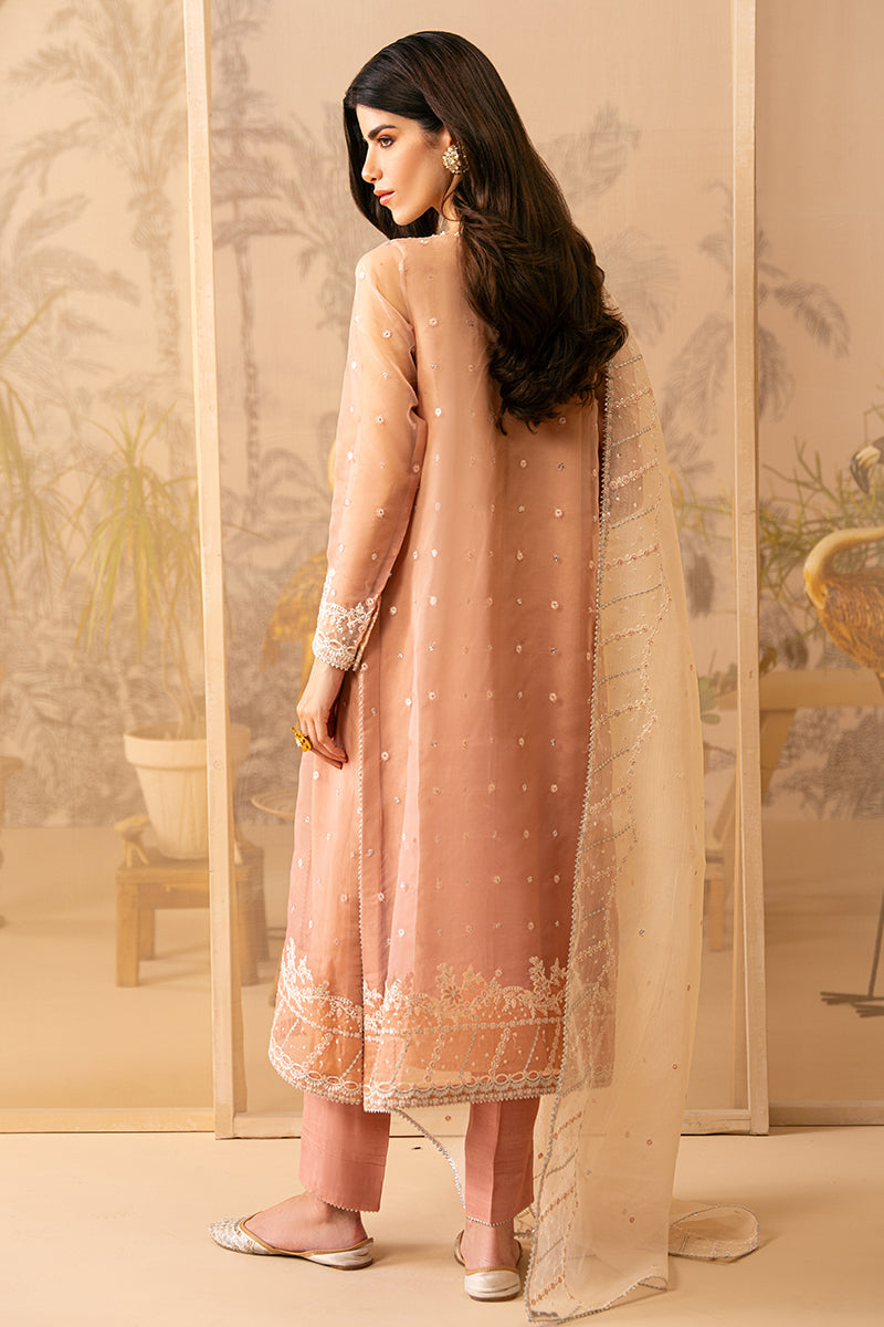 Cross Stitch | Luxe Atelier 24 | CORAL CASCADE -  Cross Stitch Luxury - Original Designer Dress - House of Maryam