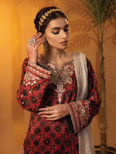 Faiza Faisal | Signature Pret Eid Edit |Carina -  Faiza Faisal Luxury - Original Designer Dress - House of Maryam