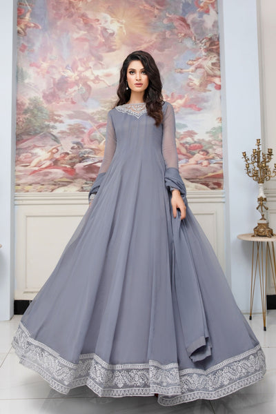 Hania & Umaimaz | Festive Collection | Surmai -  Hania & Umaima  - Original Designer Dress - House of Maryam